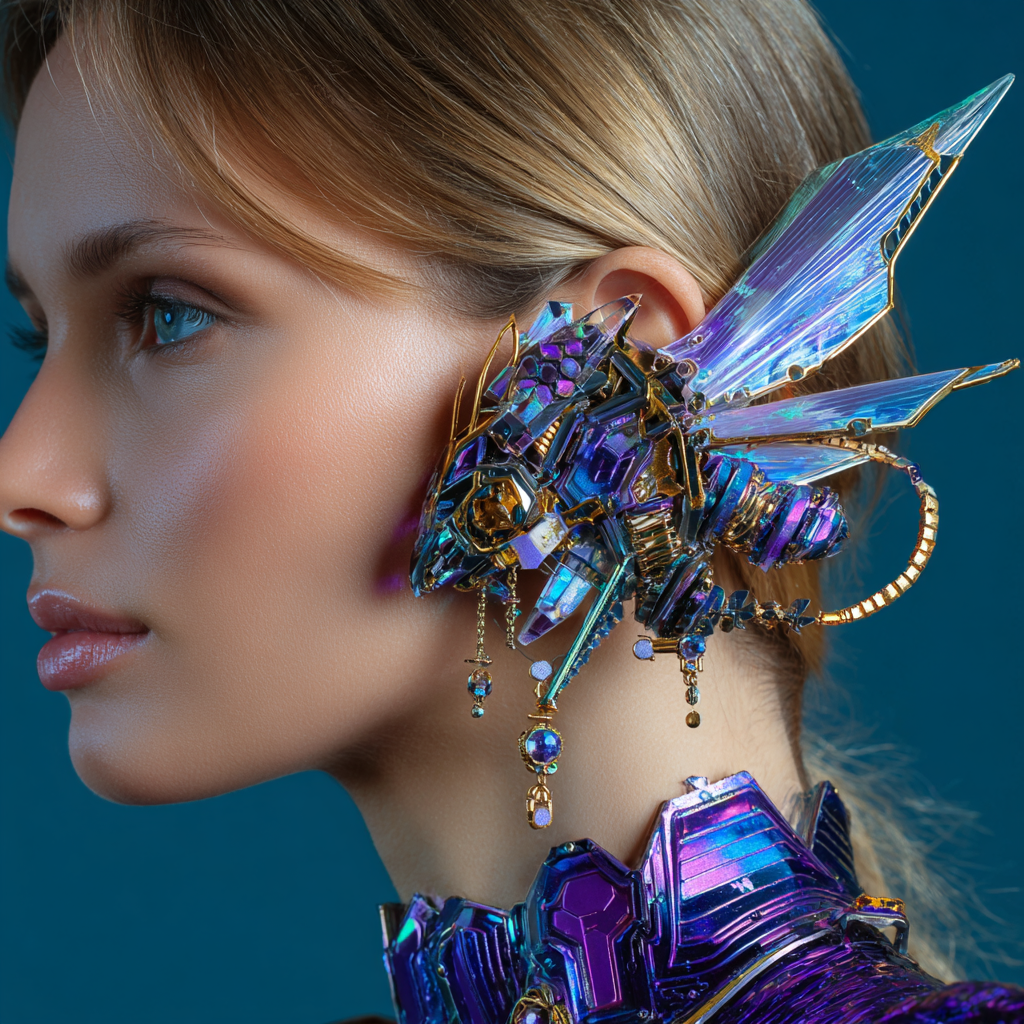 Can I customize a 'curated ear' stack with my old diamond jewelry?