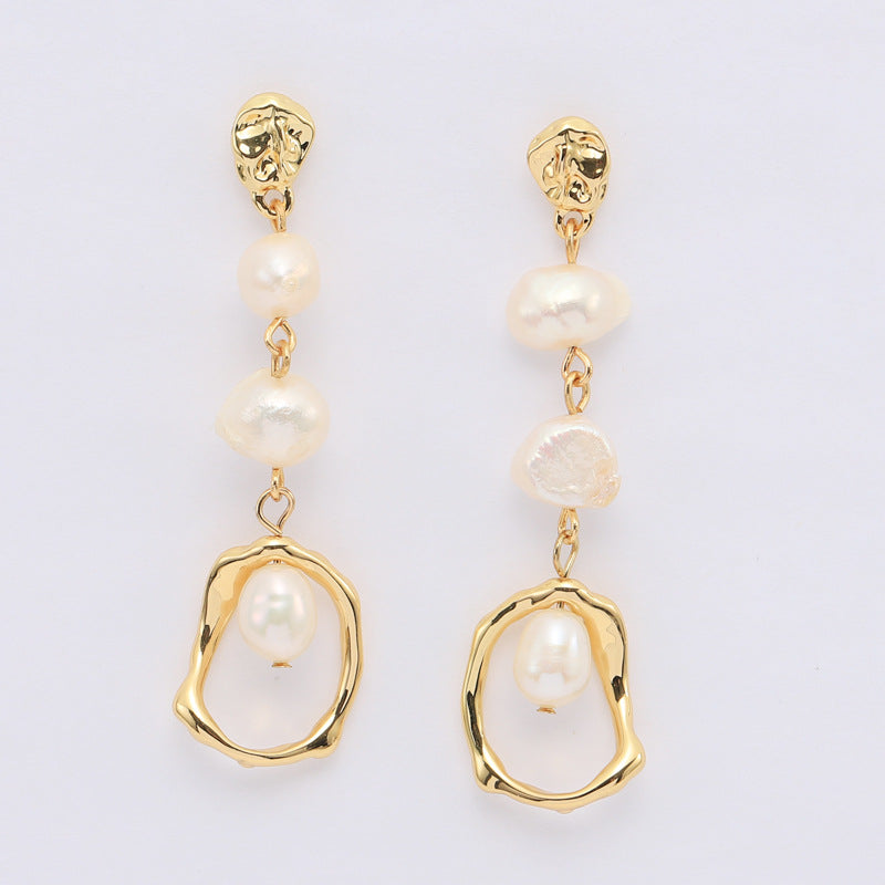 Molten Pearl earring | Original Artisanal