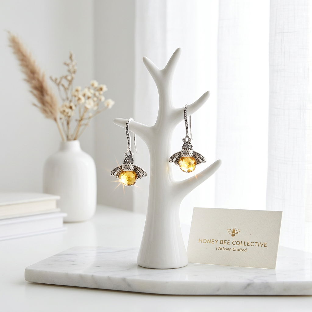 Honey Bee Earrings 🐝