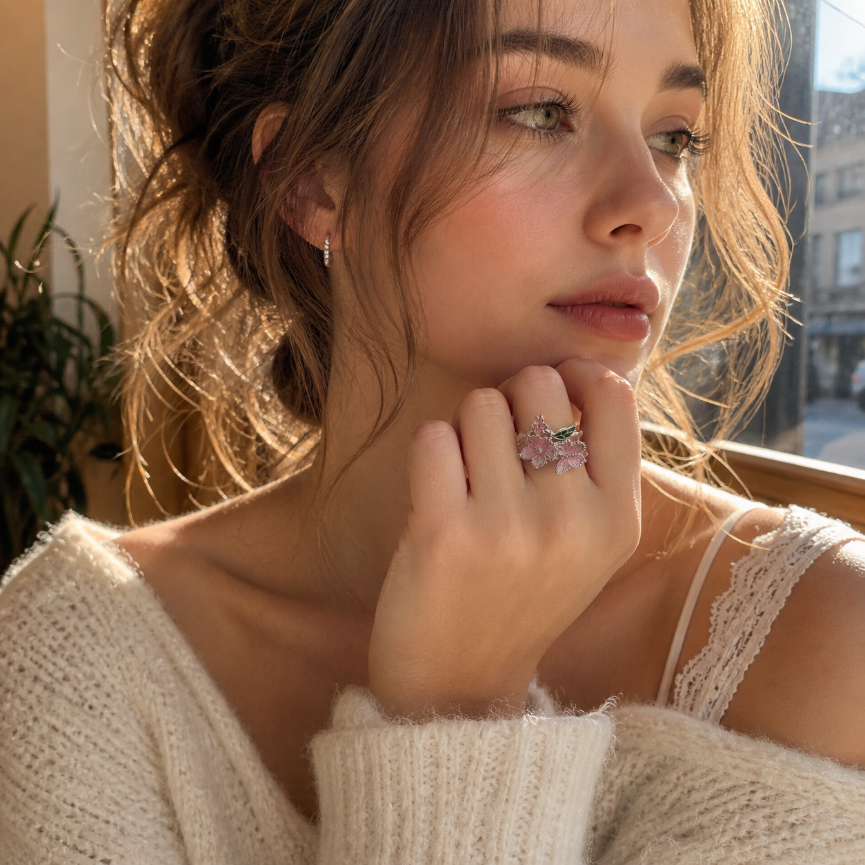Blossom Hug Ring 🌸