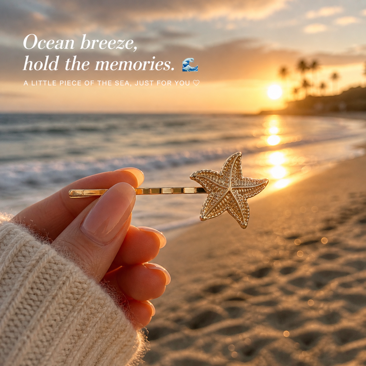 Ocean Memory Hair Clips 🌊